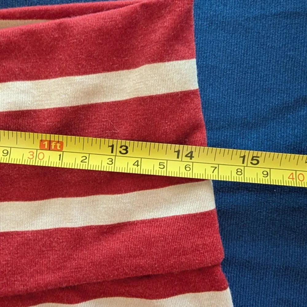DNA Couture plus size 3x (more like a 16) Maxi Skirt Red/Tan Type‎ 3 NWOT